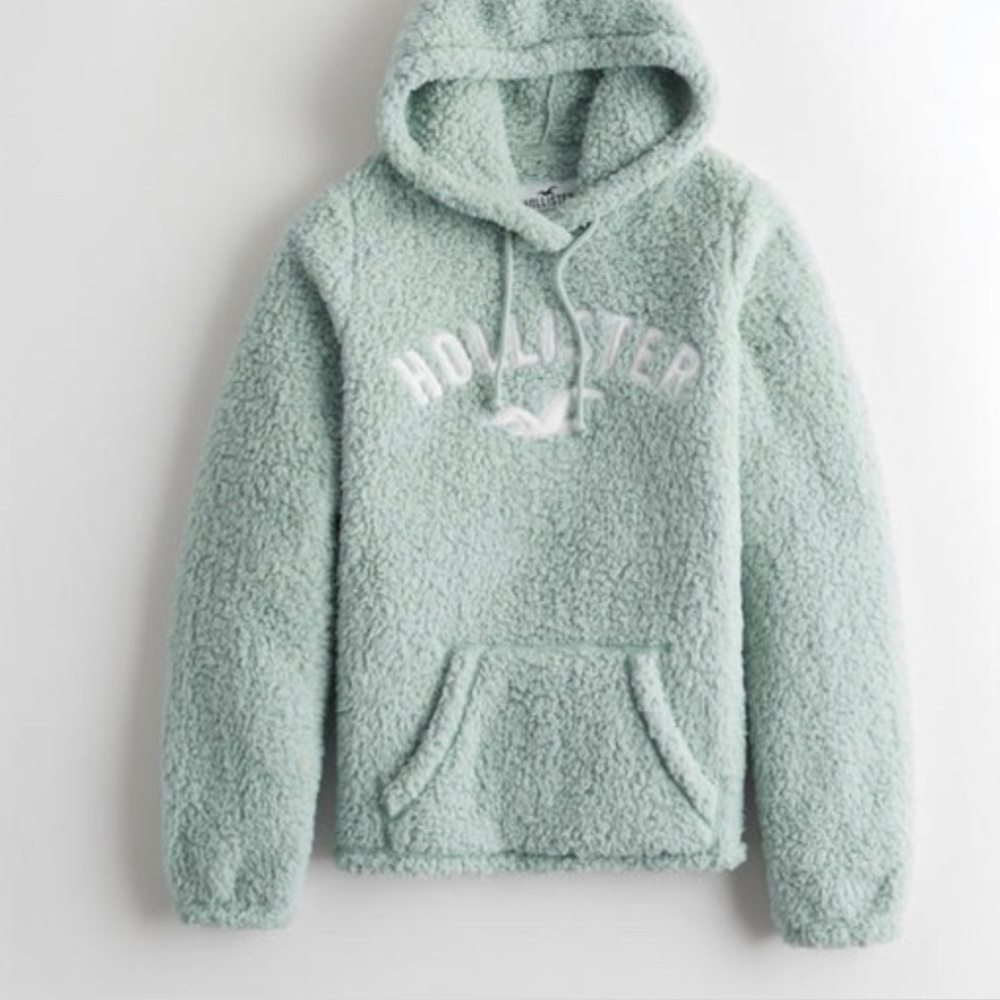 Hollister Sherpa hoodie